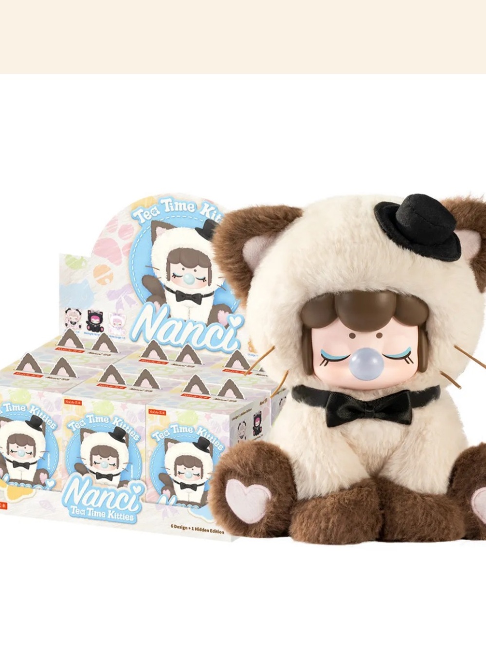 Rolife Nanci Tea Time Kitty Plush - Gentleman
